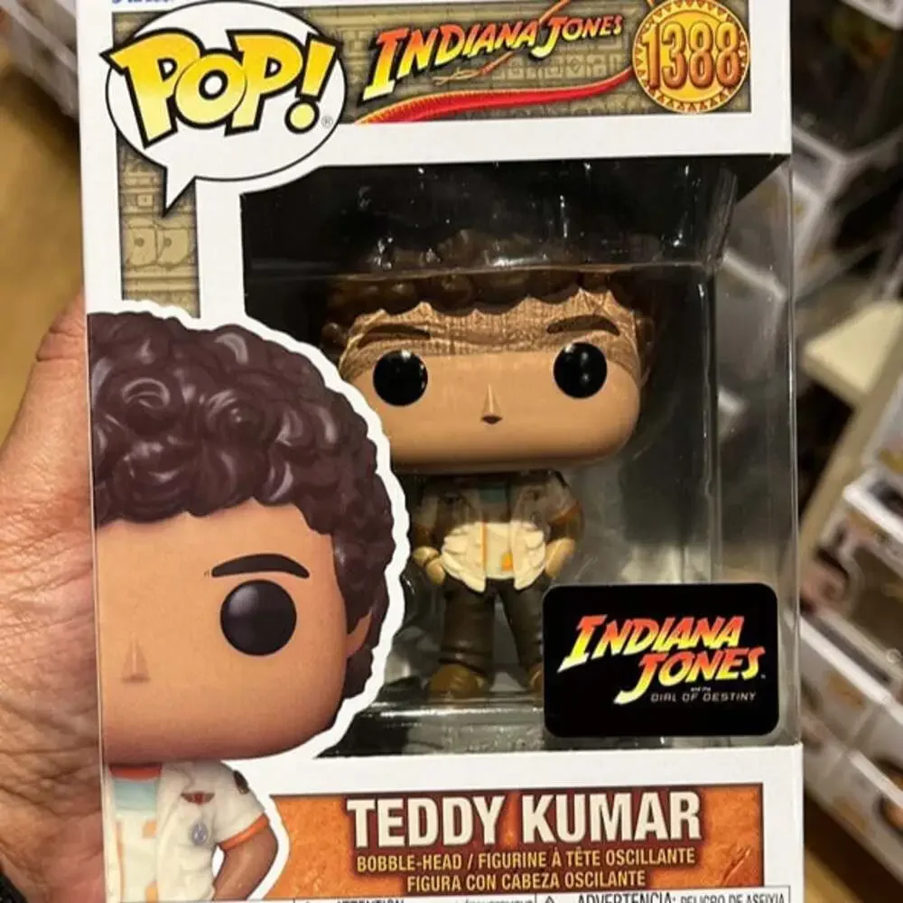 *NEW/MINT* FUNKO POP! Indiana Jones Dial of Destiny Teddy Kumar #1388~ FREE SHIP